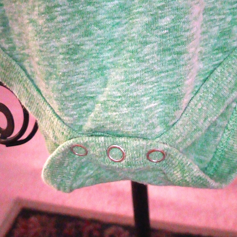 St. Pat's! Glitter & Vintage Snoopy Onesies, 6-9m - Picture 5 of 9